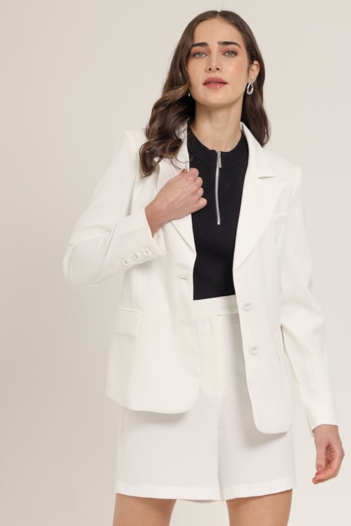 Blazer Alfaiataria Off-white
