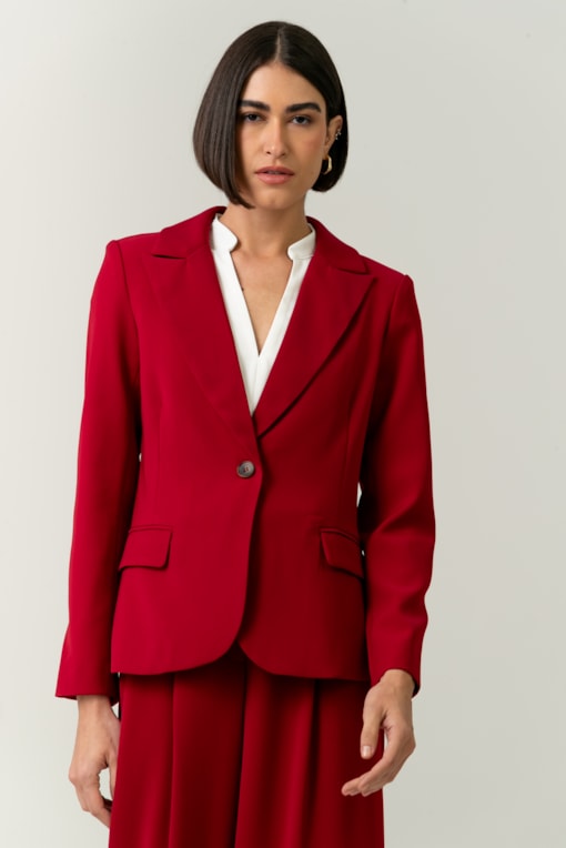 Blazer Lina Vermelho