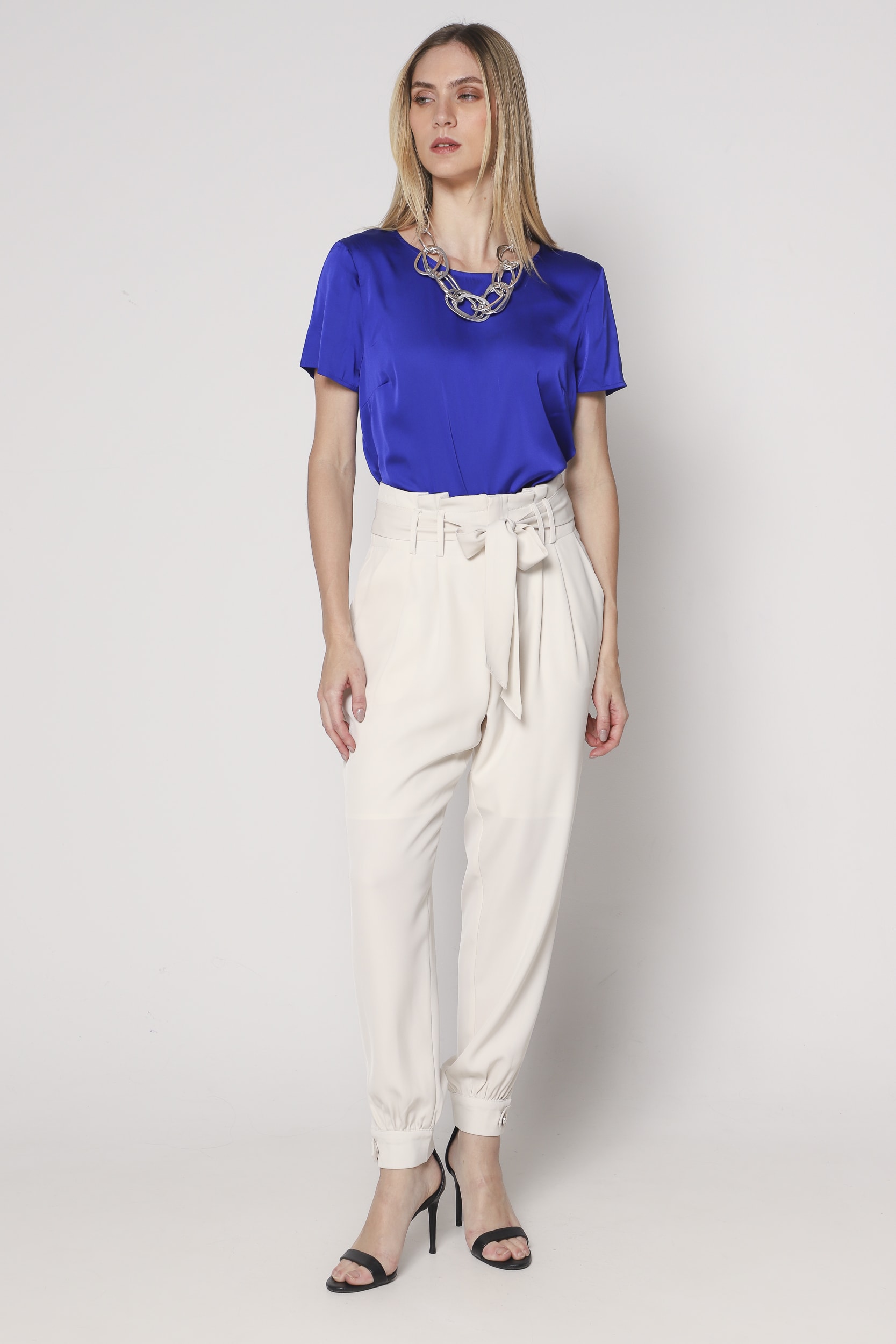 Blusa Basic Sedinha  Azul