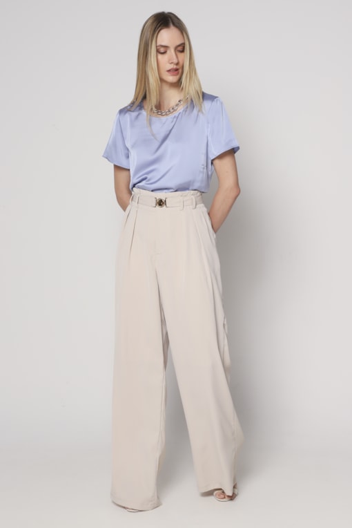 Blusa Basic Sedinha  Lilas