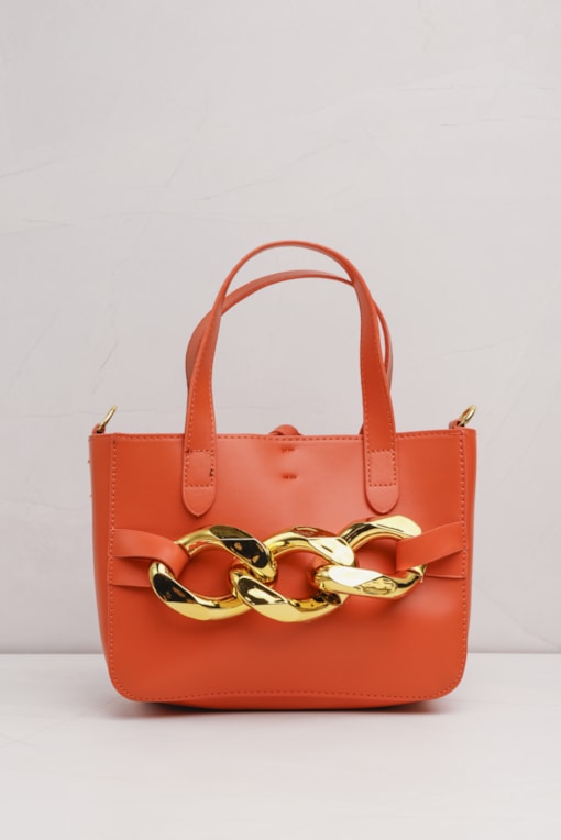 Bolsa Big Corrente  Coral