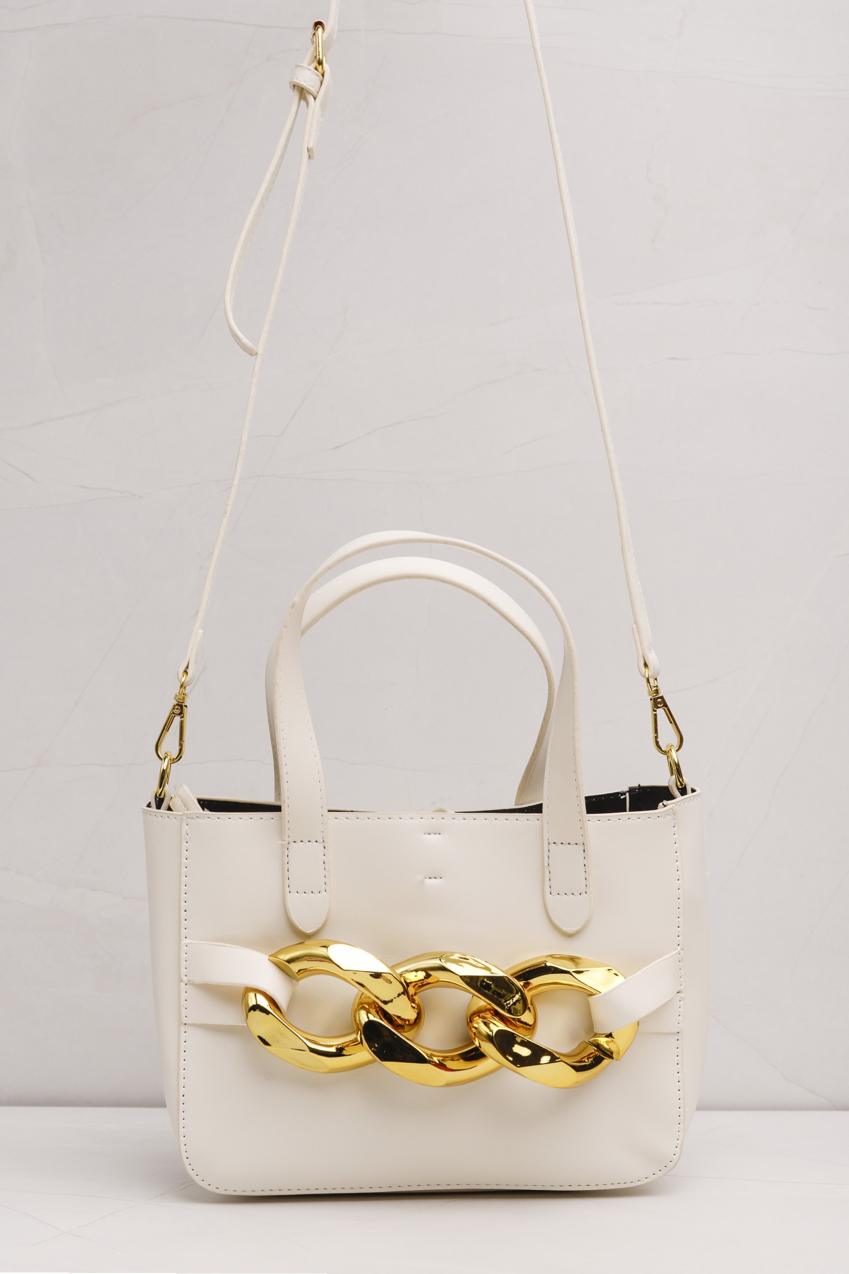Bolsa Big Corrente  Off-white