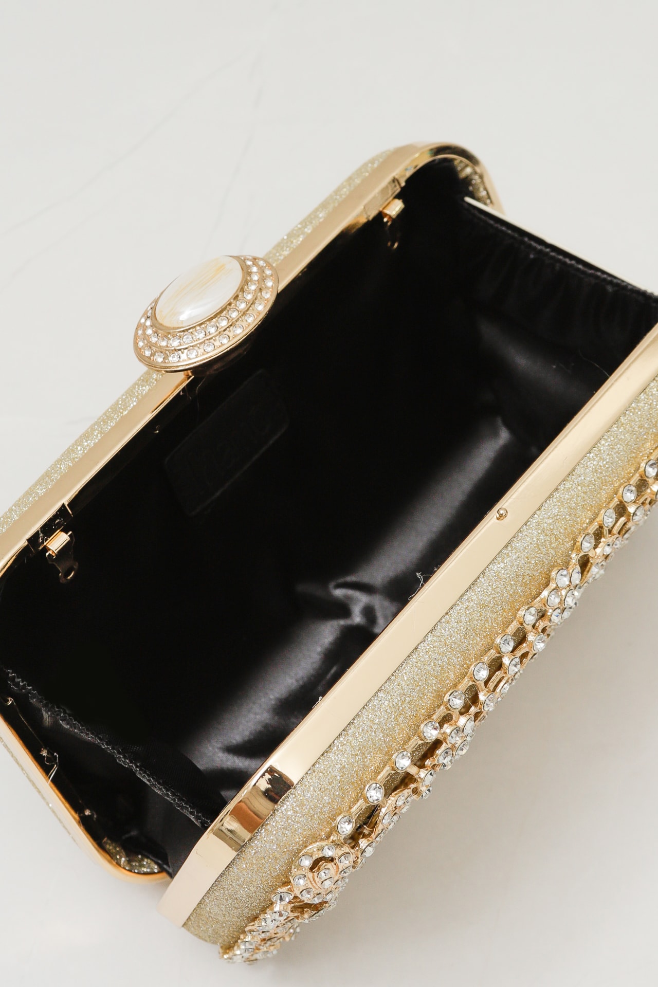 Bolsa Clutch Brilhos  Dourado