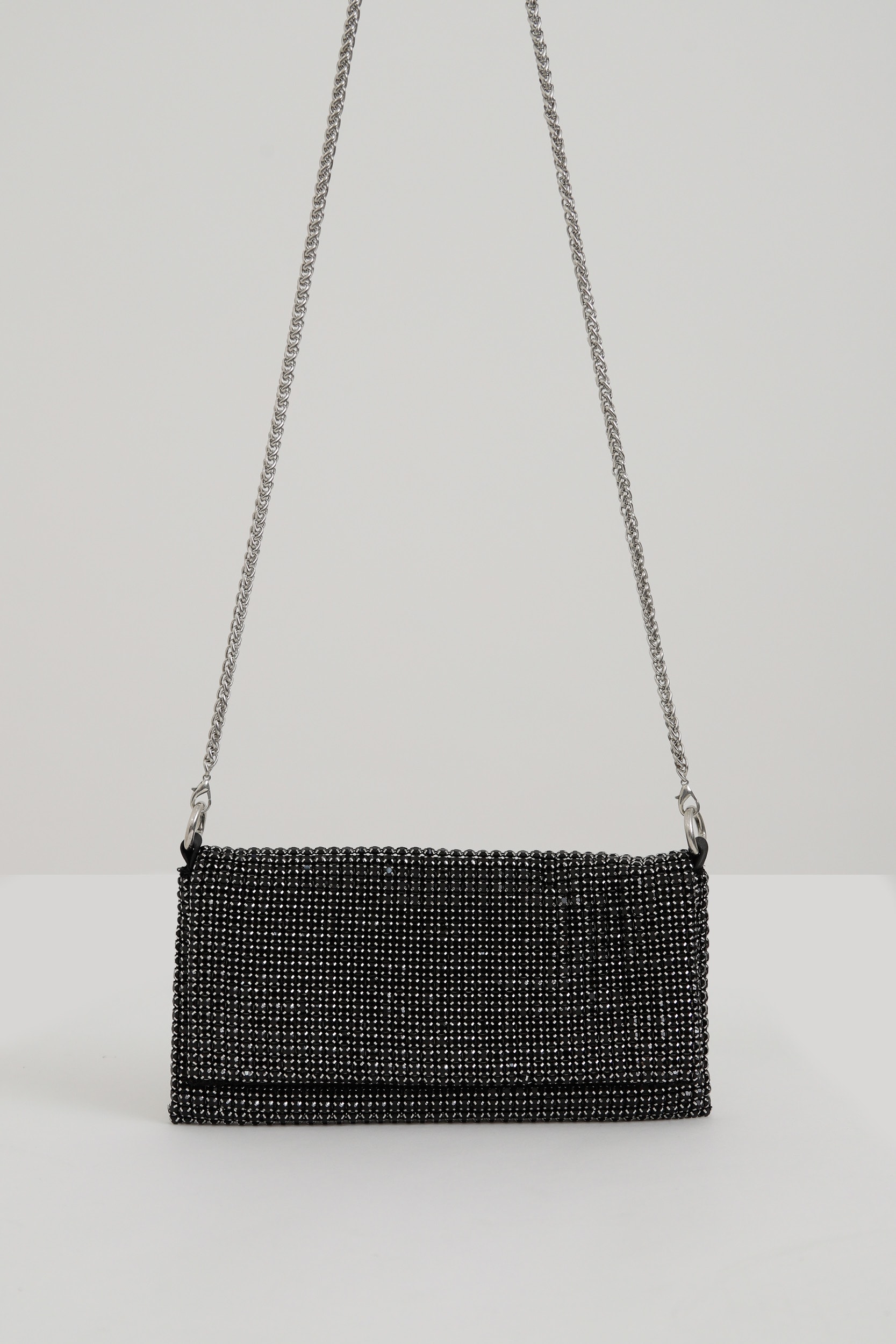 Bolsa Clutch Brilhos Preto