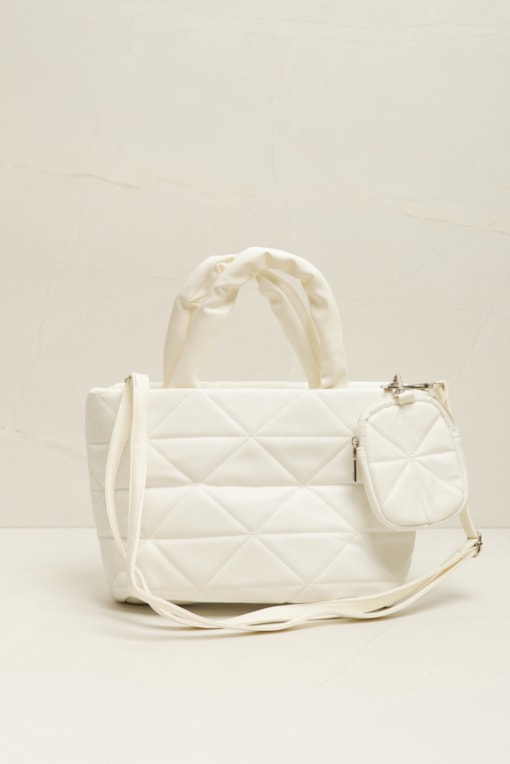 Bolsa Crossbody Detalhe  Off-white