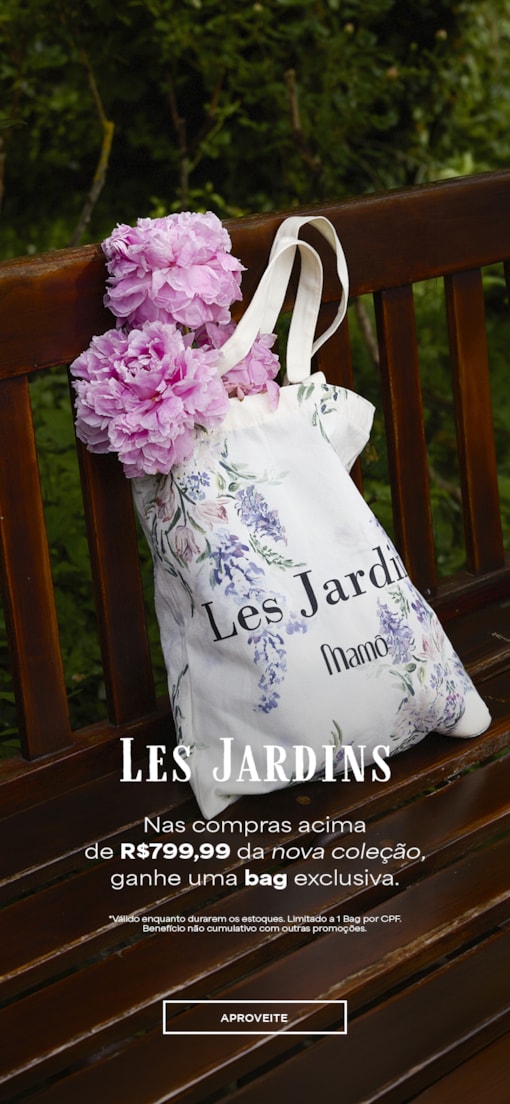 Bolsa Ecobag Les Jardins Natural