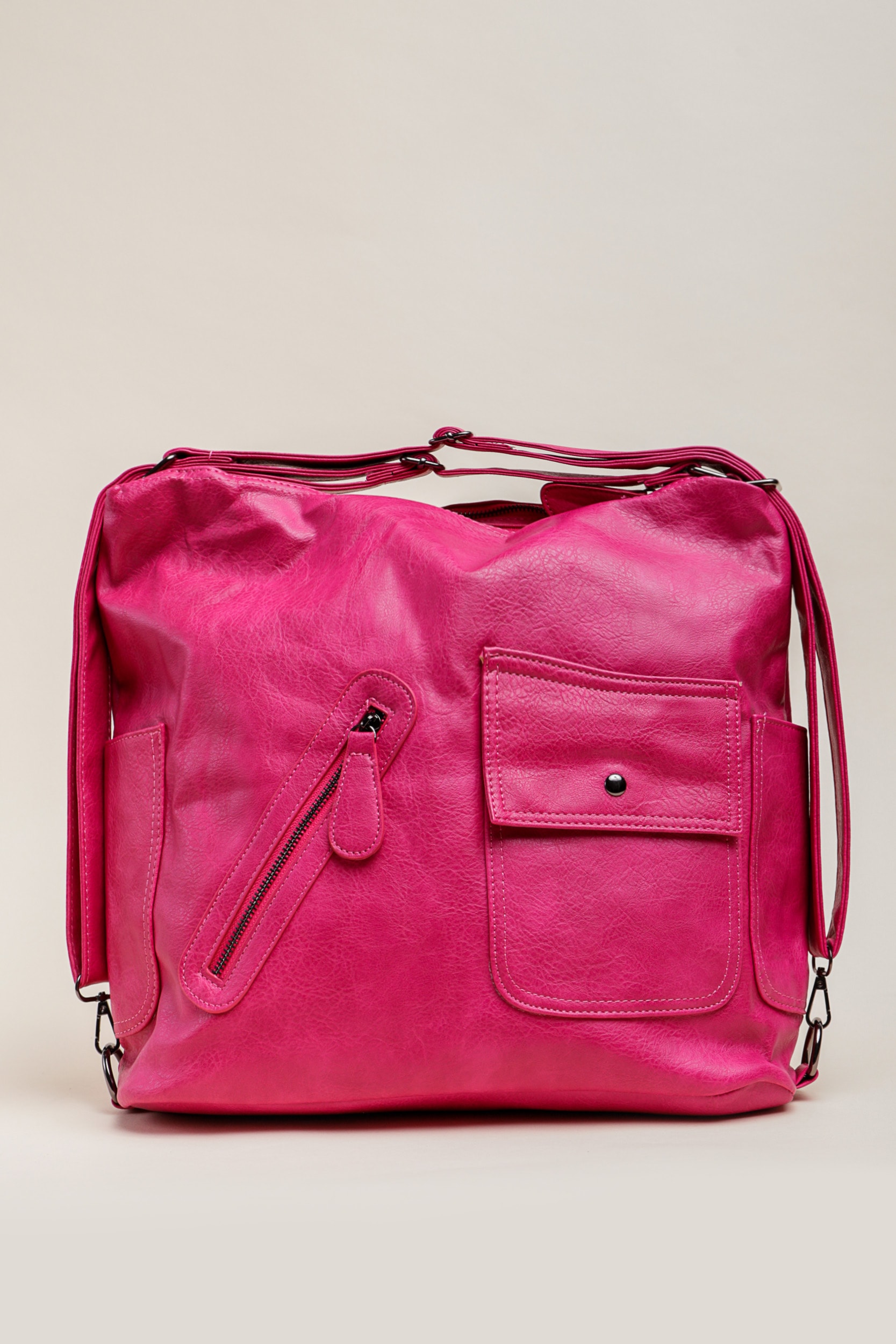 Bolsa Super Tote Bolsos Fúcsia
