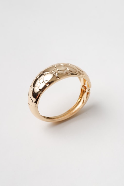 Bracelete Detalhe Geométrico Dourado