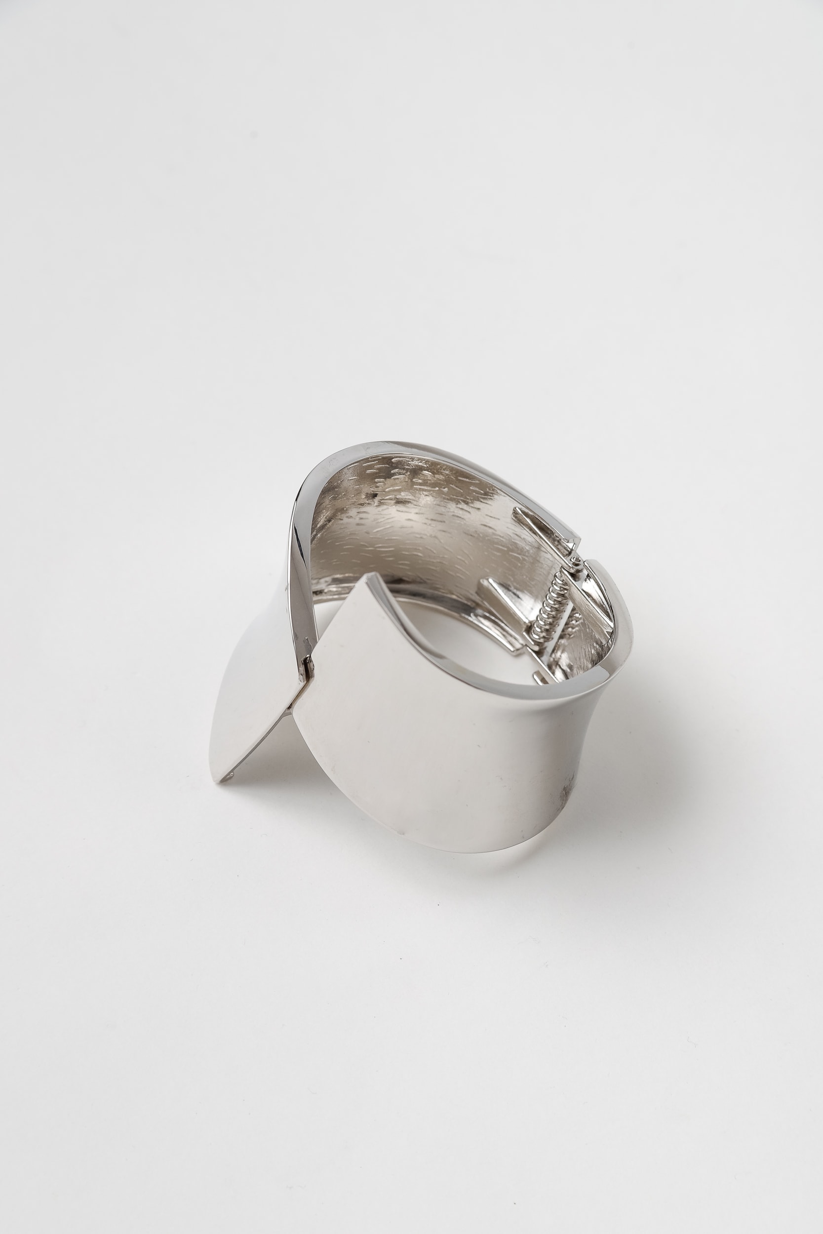 Bracelete Largo Simétrico Prata