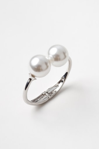 Bracelete Pérolas Prata