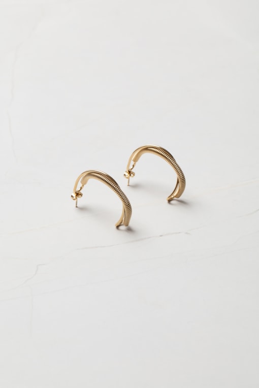 Brinco Argola Delicada Dourado