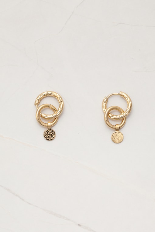 Brinco Argola Dupla
                                                     Dourado