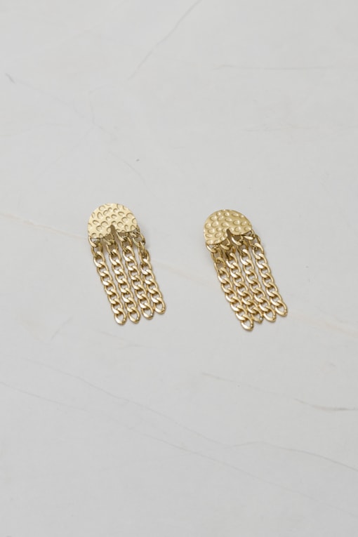 Brinco Correntes Soltas  Dourado
