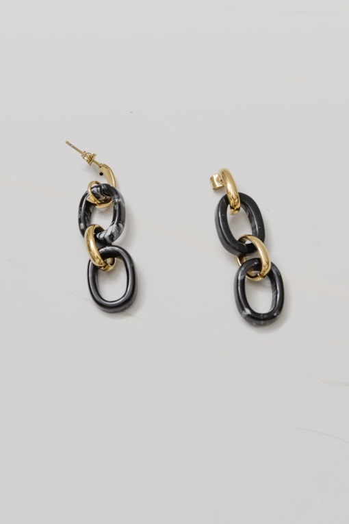 Brinco Elos  Preto