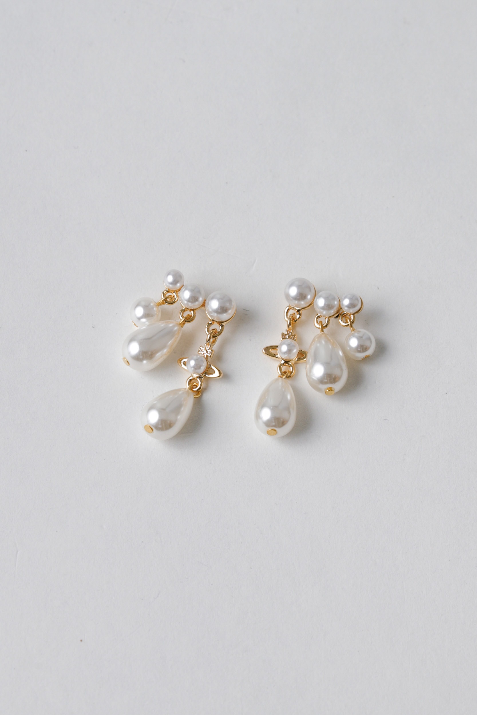 Brinco Pérolas  Dourado