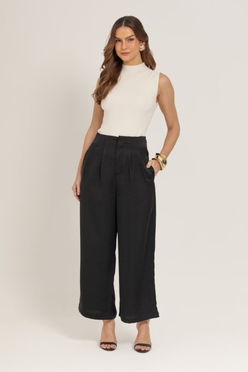 Calça Alfaiataria  Preto