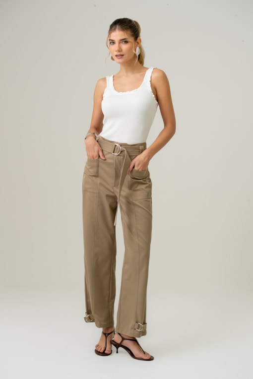 Calça France Bege