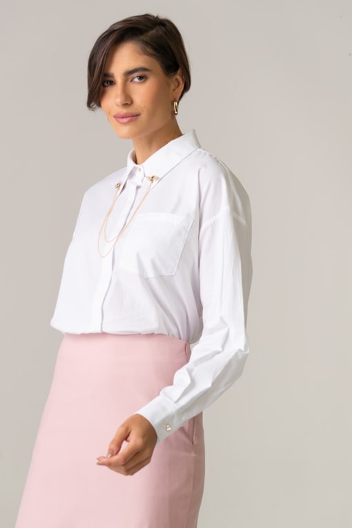 Camisa Abeille Branco