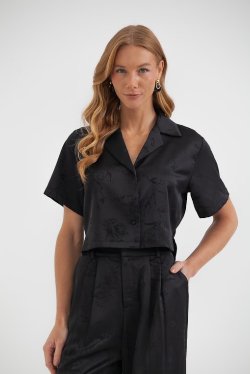 Camisa Slip Preto
