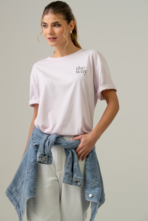 Camiseta The Way Lilas