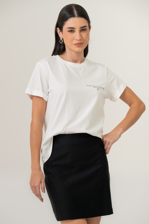 Camiseta Tour Les Jardins Off-white