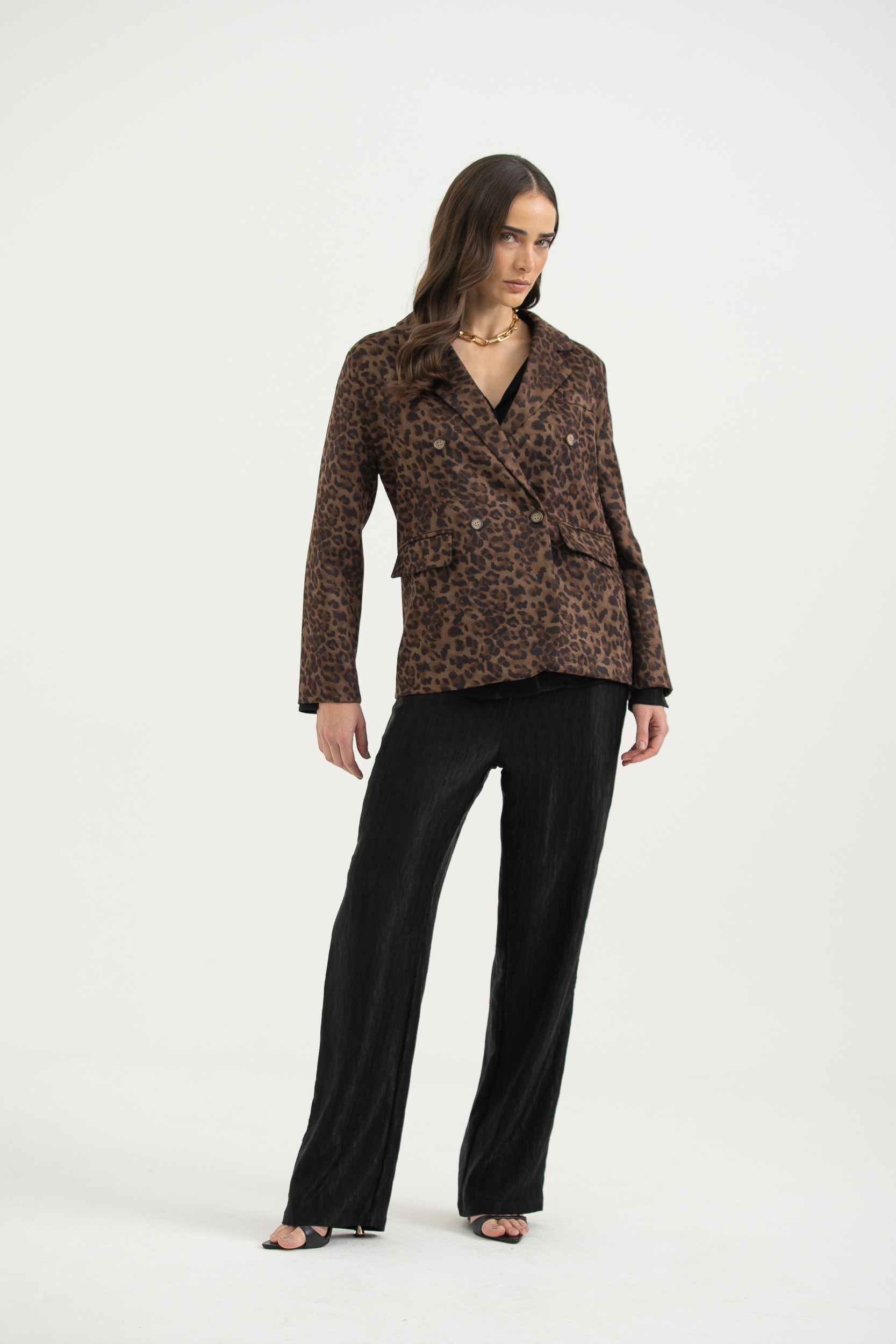 Casaco Animal Print Onça