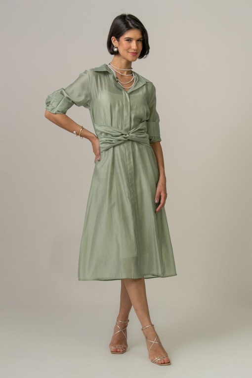 Chemise Carolina Verde 