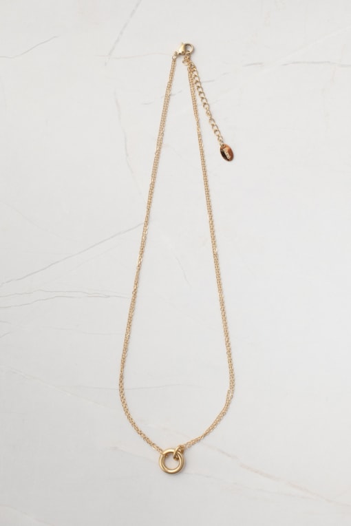 Colar Mix Correntes  Dourado