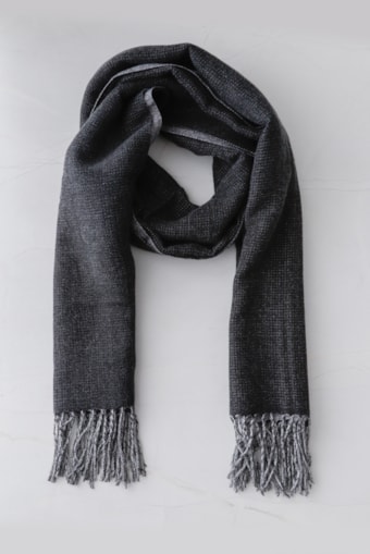 Echarpe Cores Dupla Preto