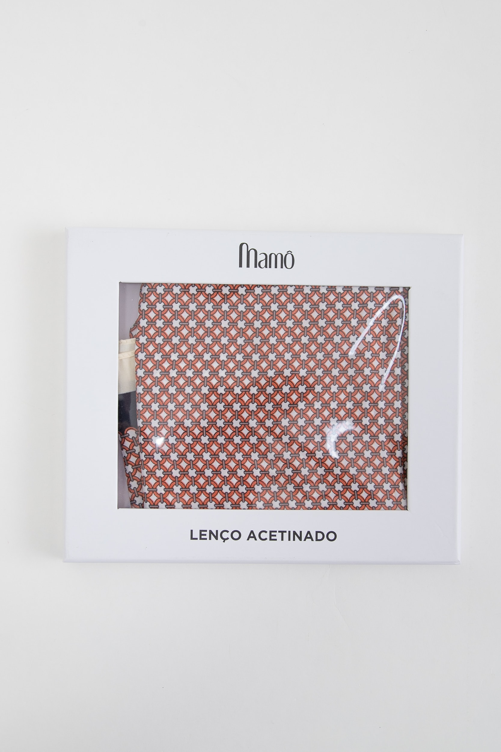 Lenço De Cetim Gravataria Vermelho