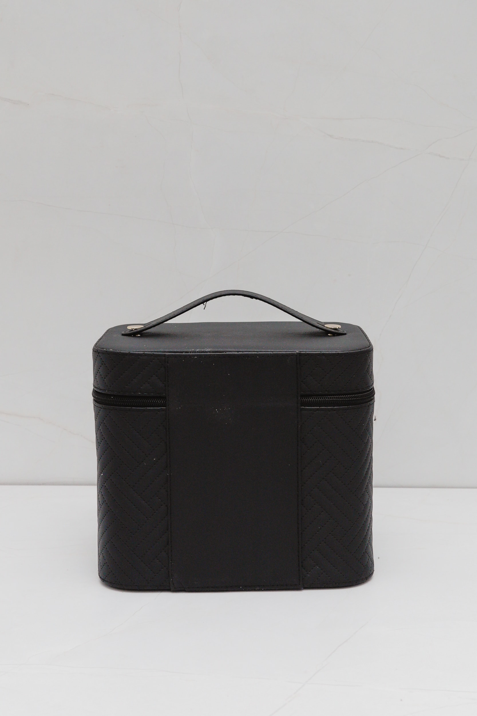 Necessaire Organizadora Com Divisória E Espelho Preto