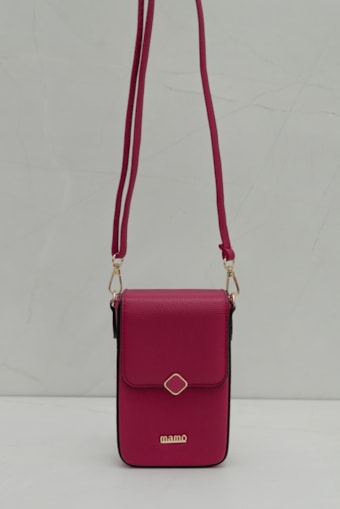 Porta Celular Fecho  Roxo 