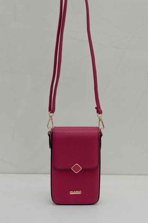 Porta Celular Fecho  Roxo 