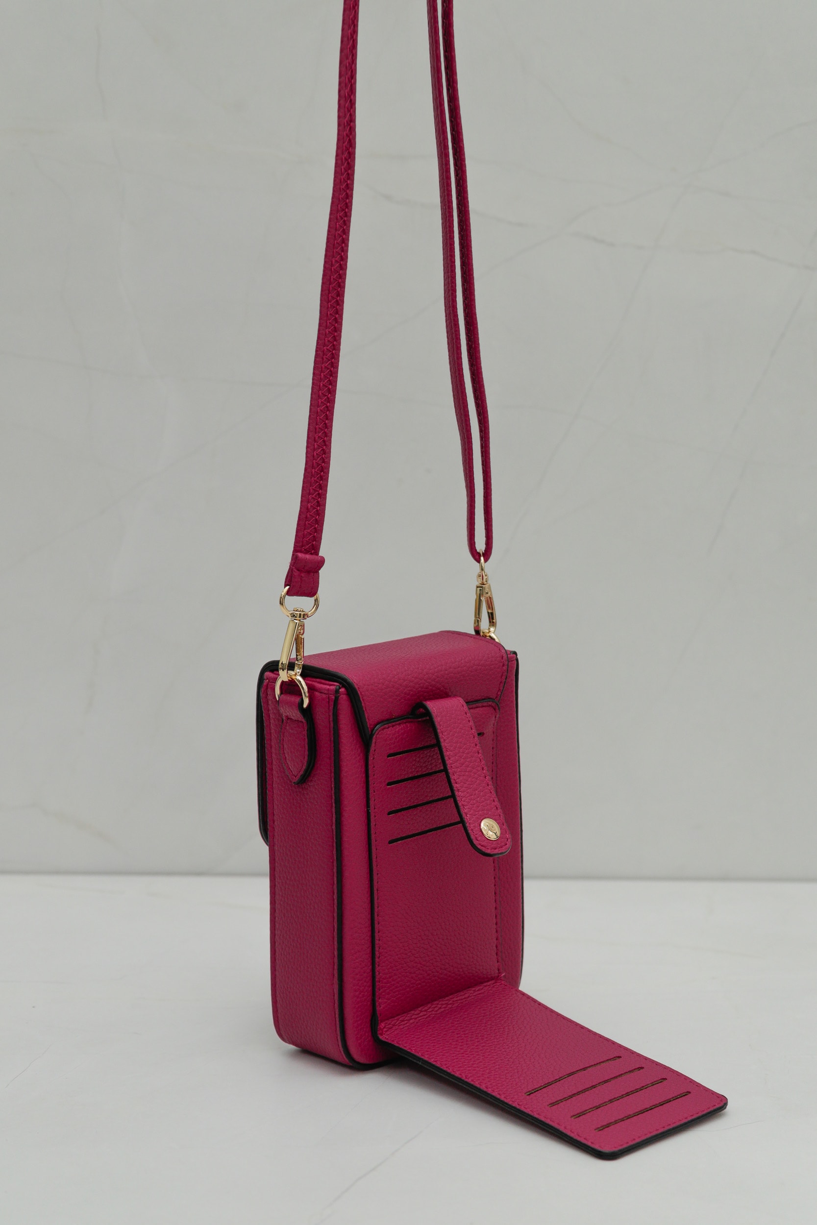 Porta Celular Fecho  Roxo 