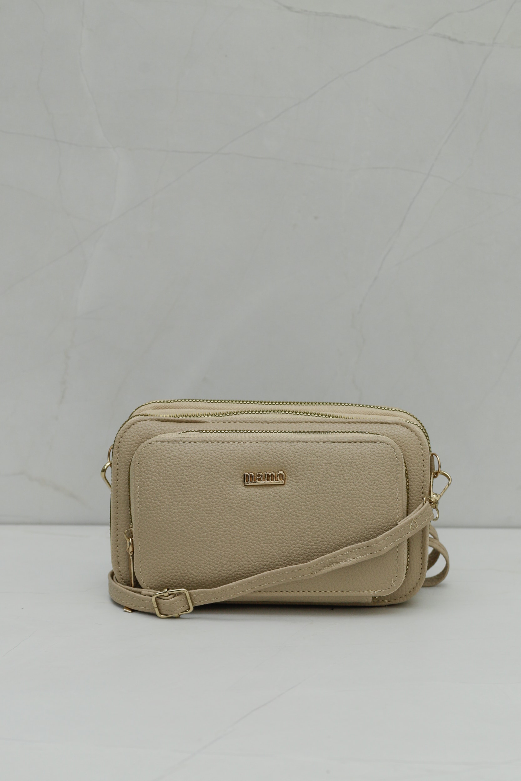 Porta Celular Multi Bolsos Bege