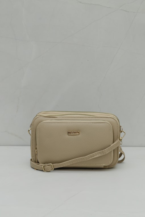 Porta Celular Multi Bolsos Bege