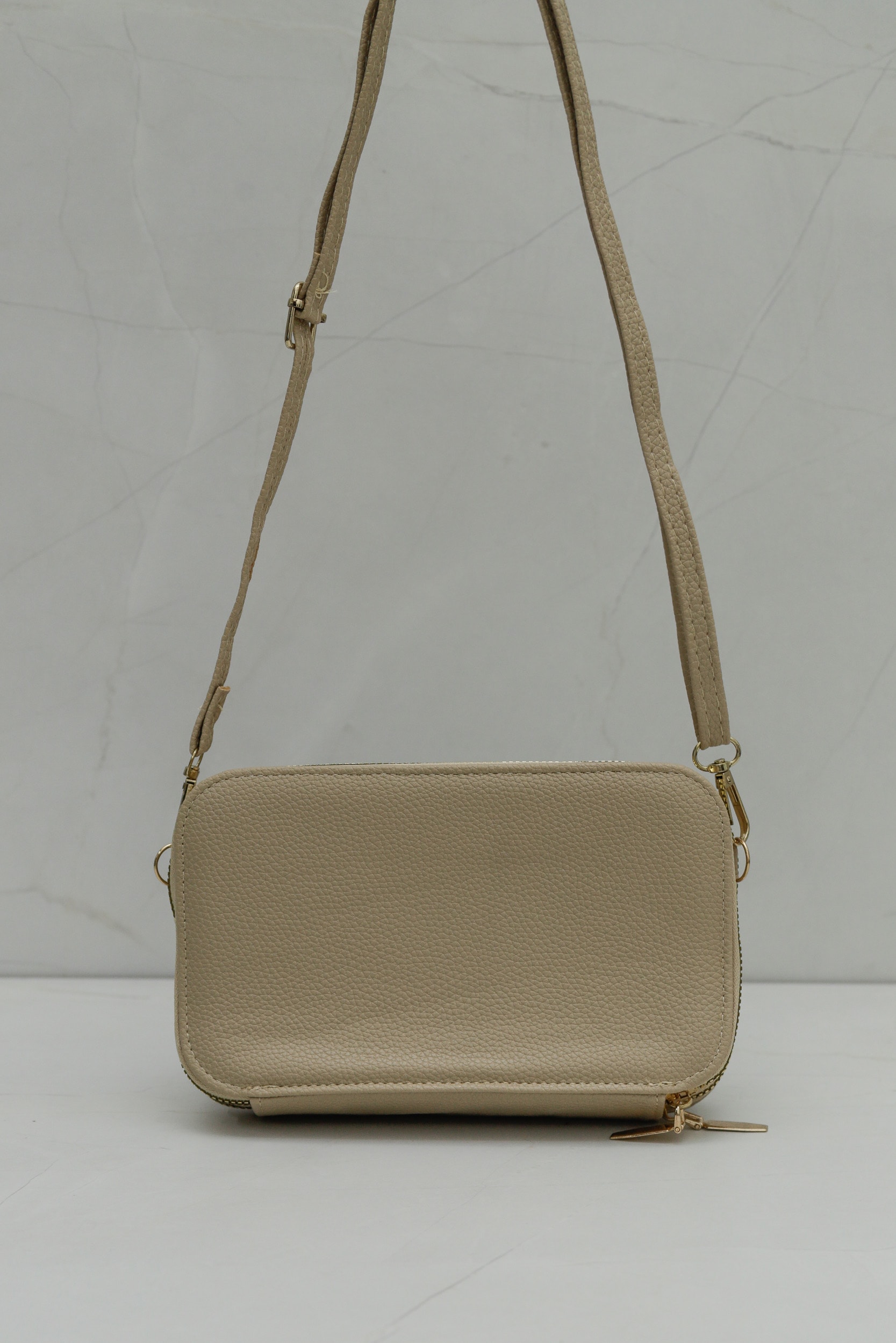 Porta Celular Multi Bolsos Bege
