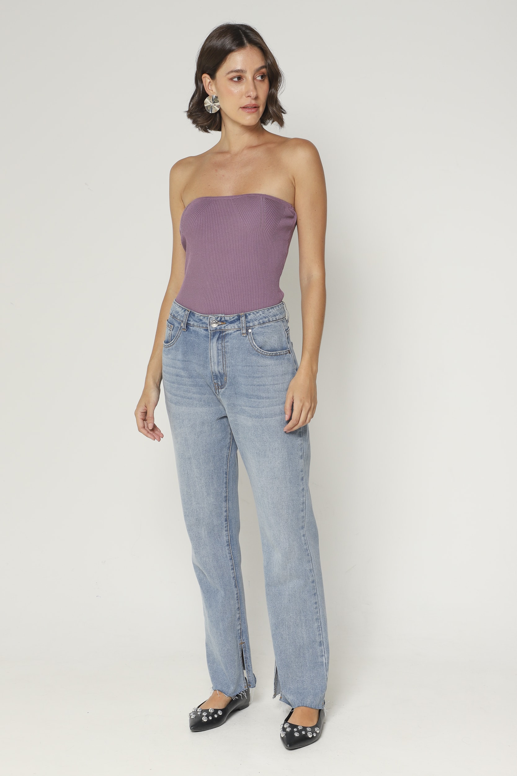 Tricot Tomara Que Caia  Roxo 