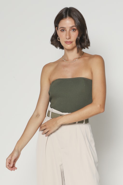 Tricot Tomara Que Caia  Verde 